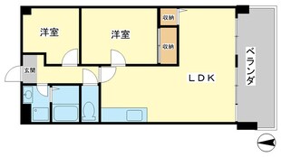 ハイツマエダⅡの物件間取画像